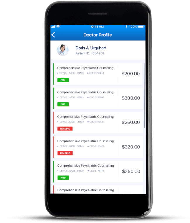 Medical billing Dashboard