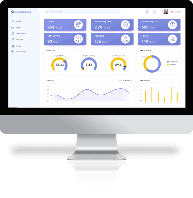 healthcare claims processing solution