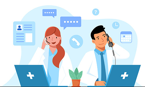 Provide the answers to the questions patients have