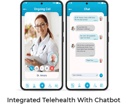 Integrated Telehealth with chatbot