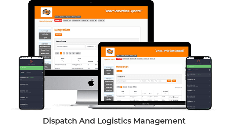 Dispatch & Logistic Management Hire