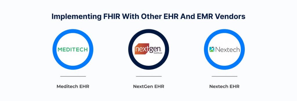 Implementing FHIR with Other EHR and EMR Vendors